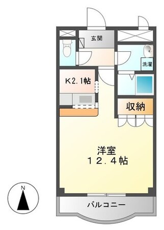 グリーンコートの物件間取画像